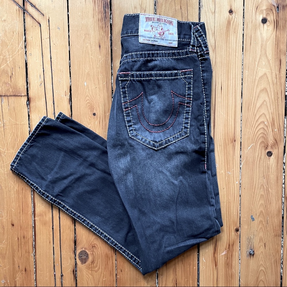 Men’s Skinny Big Stitch True Religion Jeans